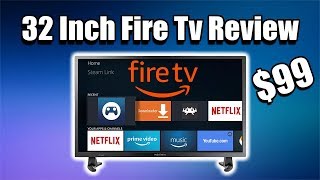 32 Inch Amazon Fire Smart TV Review Insignia NS32DF310NA19 32inch [upl. by Trakas56]