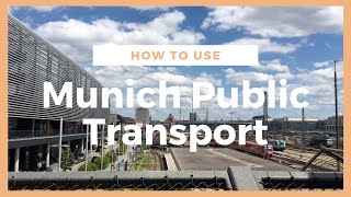 All About Munich Public Transportation System MVV [upl. by Link]