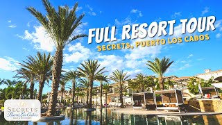 Secrets Puerto Los Cabos Golf amp Spa Resort  Complete Walkthrough Tour amp Review  4K [upl. by Otrebcire349]