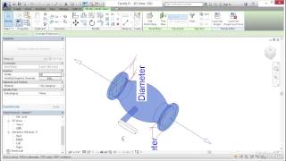 Revit Tutorial  Creating a pipe accessory [upl. by Magulac537]