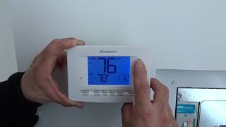 Braeburn Thermostat How To [upl. by Werner]