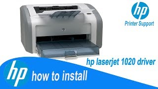 HP LaserJet 1020 Driver windows10 Windows 11 January 2024 [upl. by Idnac]