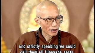 The difference between Mahayana and Hinayana BuddhismGDD0204 Master Sheng Yen [upl. by Yancy]