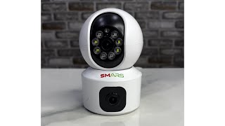 Smars Dual Lens IP CCTV Camera [upl. by Pincas]