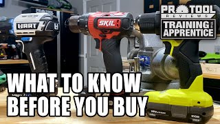 Cordless Drill Buying Guide  DOs and DONTs [upl. by Dracir33]