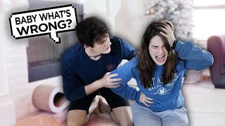 Screaming In PAIN And Then “PASSING OUT” PRANK On My Husband [upl. by Gibby511]