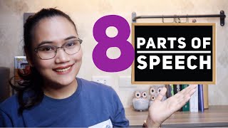 Parts of Speech  English Grammar  UPCAT and CSE Review [upl. by Sorrows]