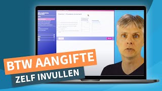 Btw aangifte invullen  Omzetbelasting invullen [upl. by Alak937]