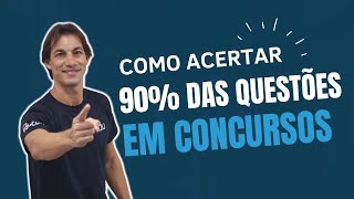 Como acertar 90 das questões em concurso públicos [upl. by Harriette]