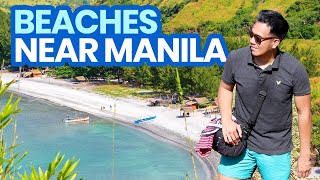 12 of the BEST BEACHES NEAR MANILA Batangas Zambales Quezon amp More • ENGLISH • The Poor Traveler [upl. by Aelahc]