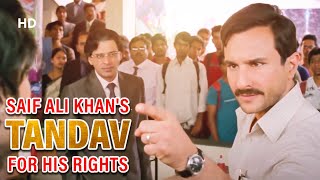 Saif Ali Khans quotTANDAVquot for his rights  Aarakshan  Deepika Padukone [upl. by Etac30]