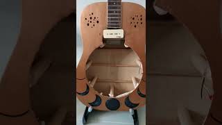 DIY resonator guitar from kerbside pile junk [upl. by Graces524]