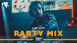 DJ NYK  New Year 2021 Party Mix  Yearmix  Non Stop Bollywood Punjabi English Remix Songs [upl. by Ahsias]