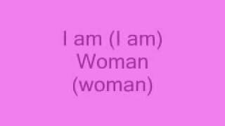 I am Woman  Jordin Sparks lyrics [upl. by Aibara]