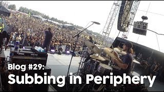 JP Bouvet Blog 29  Subbing for Matt Halpern in Periphery [upl. by Maddis]