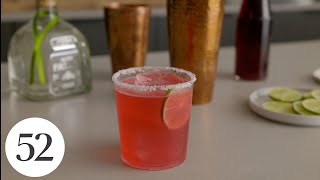 How To Make a Hibiscus Margarita  Food52  Patrón [upl. by Haorbed571]