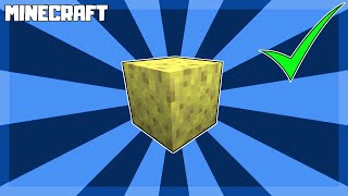 MINECRAFT  How to Get SPONGES 1164 [upl. by Harutek]