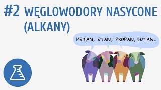 Węglowodory nasycone alkany 2  Węglowodory [upl. by Eirrehs257]