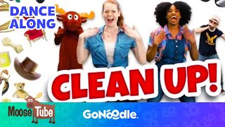 Clean Up Song  Songs For Kids  Routine  GoNoodle [upl. by Bronwyn]