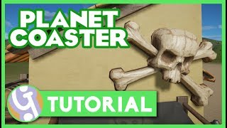 Building Tutorial 1  Planet Coaster Tutorial [upl. by Narak]