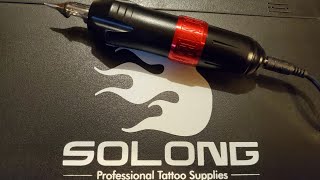 Solong Tattoo Kit Rotary Machine Pen [upl. by Tirrell]