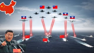 Sea War Begins Philippines and Taiwan Destroy Chinese Aircraft Carrier on Border  Arma 3 Milsim [upl. by Noble]