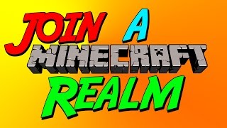 How to Join a Minecraft Realm [upl. by Catlaina520]