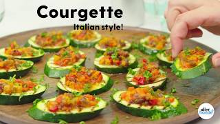 Koolhydraatarm recept bruschetta van courgette  Allerhande [upl. by Nirret182]