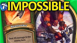 Doing the quotImpossiblequot Hearthstone Challenge [upl. by Piscatelli]