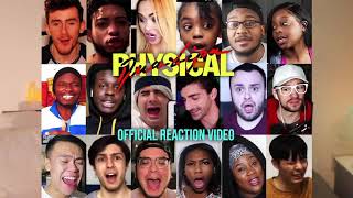 Dua Lipa  Physical Official Reaction Video [upl. by Arammat281]