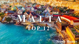 12 Best Places To Visit In Malta  Malta Travel Guide [upl. by Etnaled880]