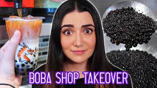 I Ran A Boba Tea Shop For A Day [upl. by Rodolph936]