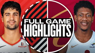 TRAIL BLAZERS at CAVALIERS  FULL GAME HIGHLIGHTS  March 2 2025 [upl. by Esorrebma]