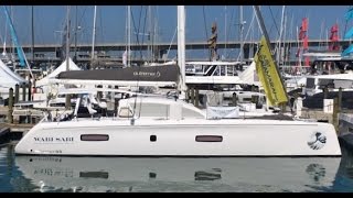 Outremer 5X Miami Boat Show 2017 [upl. by Eilerua740]