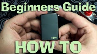 Zippo Lighter  Beginners Guide  How To Use  Unboxing [upl. by Osrick]