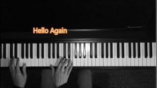 🎵 Hello Again 🎵  Neil Diamond 🎹 Piano Cover [upl. by Hezekiah]