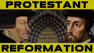 The Protestant Reformation 34  Calvin and Zwingli [upl. by Akeryt]