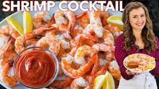 Homemade Shrimp Cocktail Recipe [upl. by Swanhilda]