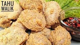 Resep tahu walik crispy diluar lembut didalam [upl. by Drexler66]