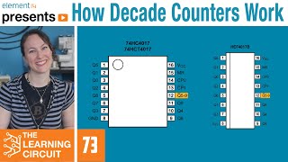 How Decade Counters Work  The Learning Circuit [upl. by Nellek]