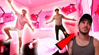 TURNING ROOM PINK PRANK  PINK DOG pt 2  Sam Golbach [upl. by Ellecrad]