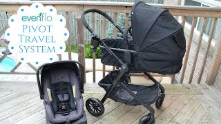 New Evenflo Pivot travel System Review [upl. by Euridice738]