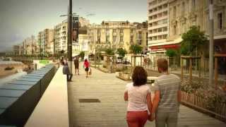 Les Sables dOlonne la promenade du Remblai [upl. by Averyl719]