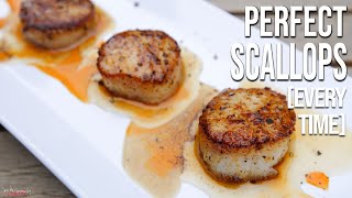 How to Make Perfect Scallops  SAM THE COOKING GUY [upl. by Lirbij400]