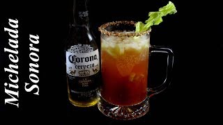 como hacer la MICHELADA SONORA [upl. by Noswad]