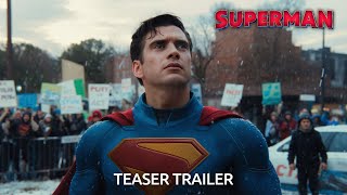 SUPERMAN – Teaser Trailer 2025 James Gunn David Corenswet 4K [upl. by Held]