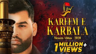 Kareem e Karbala Hussain  Mesum Abbas Nohay 2020  Muharram [upl. by Puglia426]