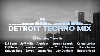 Detroit Techno Mix  With Tracklist  Vinyl Mix [upl. by Ailhad]