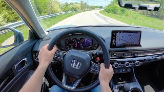 2022 Honda Civic  POV Test Drive Binaural Audio [upl. by Flessel]