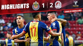 Highlights amp Goals  Chivas vs San Luis 12  Telemundo Deportes [upl. by Enairda]